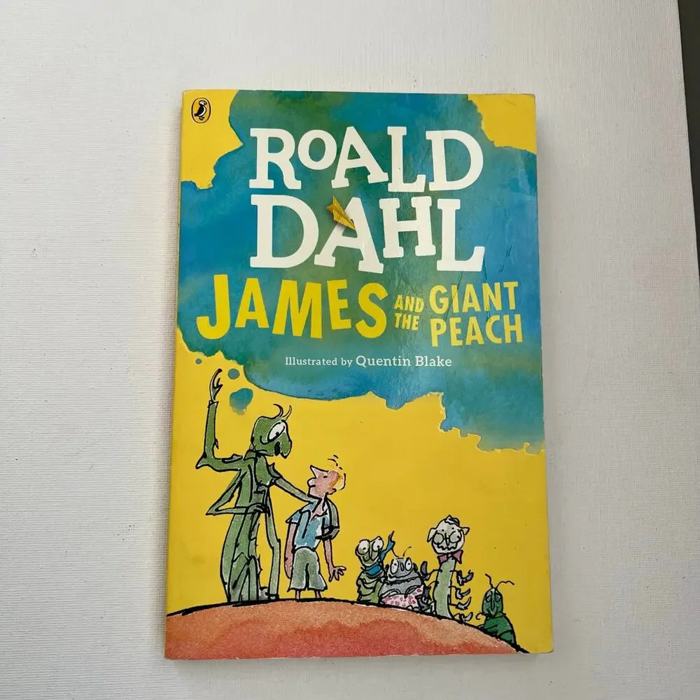 James and the Giant By Roald Dahl Paperback Book